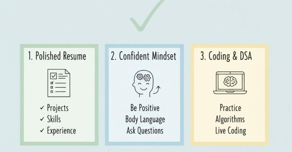 Flat infographic with soft skill icons.