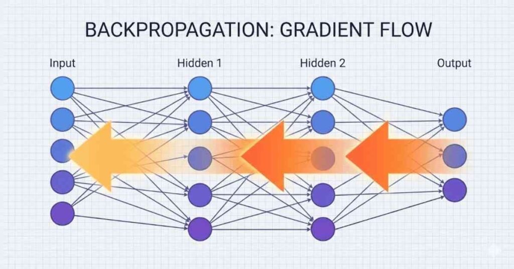 Flat backpropagation visual