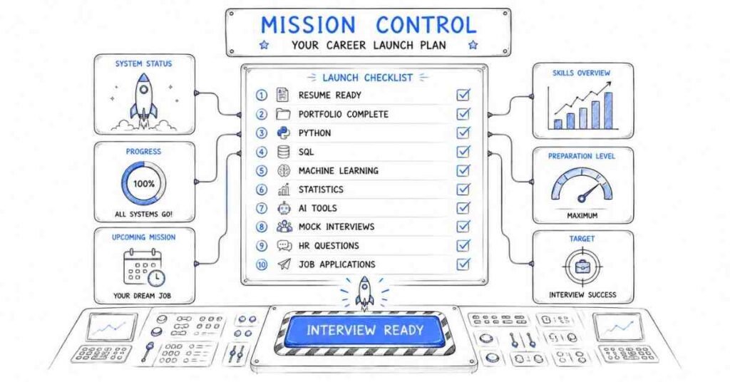Complete data science interview preparation checklist for 2026