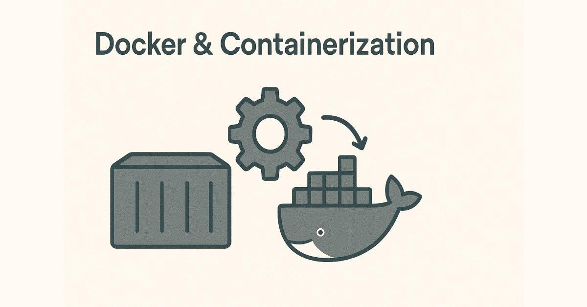 Docker and containerization image from frontlines edutech 90 days devops roadmap