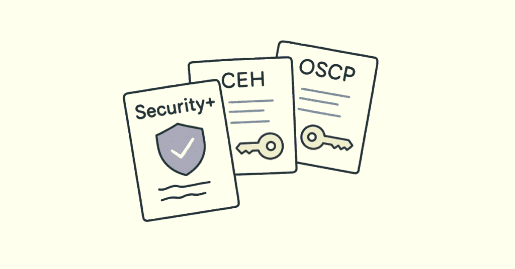 Cybersecurity Certification Illustration