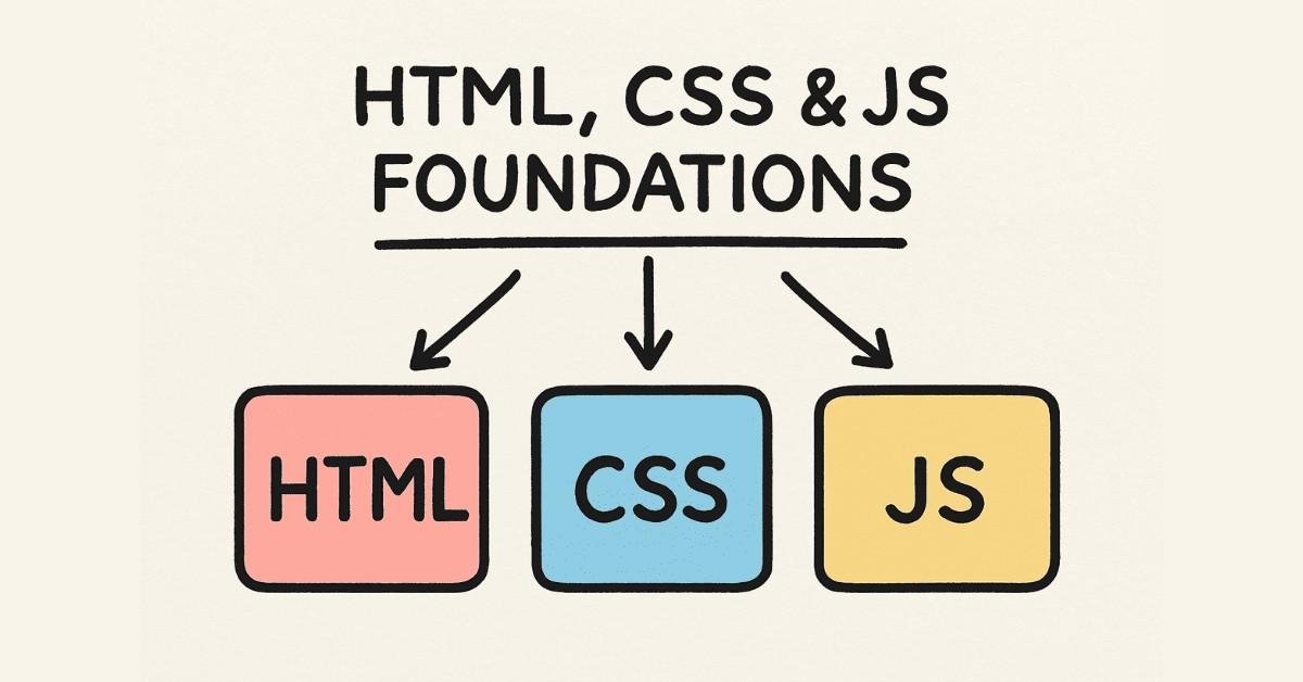 html, css, javascript foundations