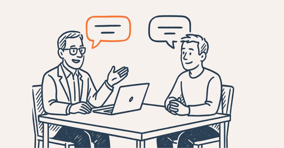 python-interview-communication.webp / “Python interview communication skills sketch”