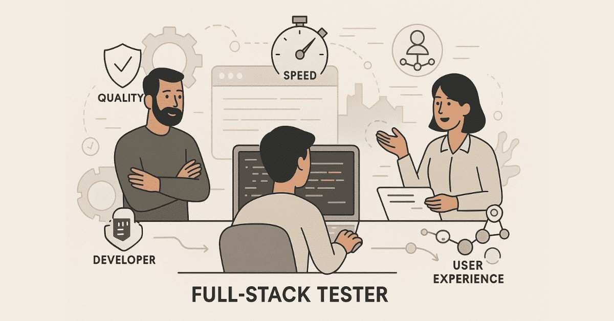 full stack tester