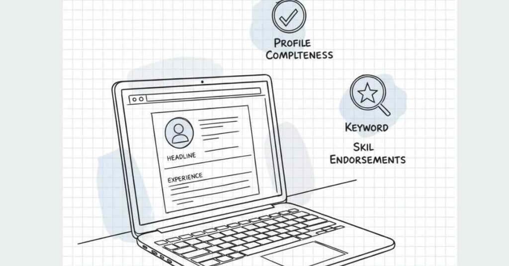 Optimized LinkedIn profile illustration for Pega developers.