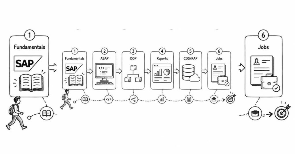 SAP ABAP Learning Path Workflow
