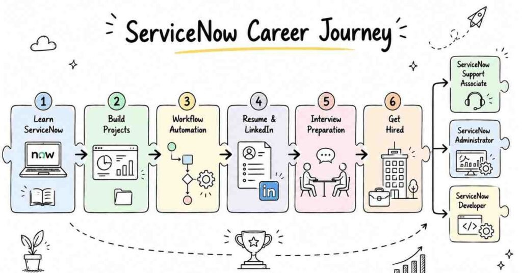 ServiceNow Career Journey