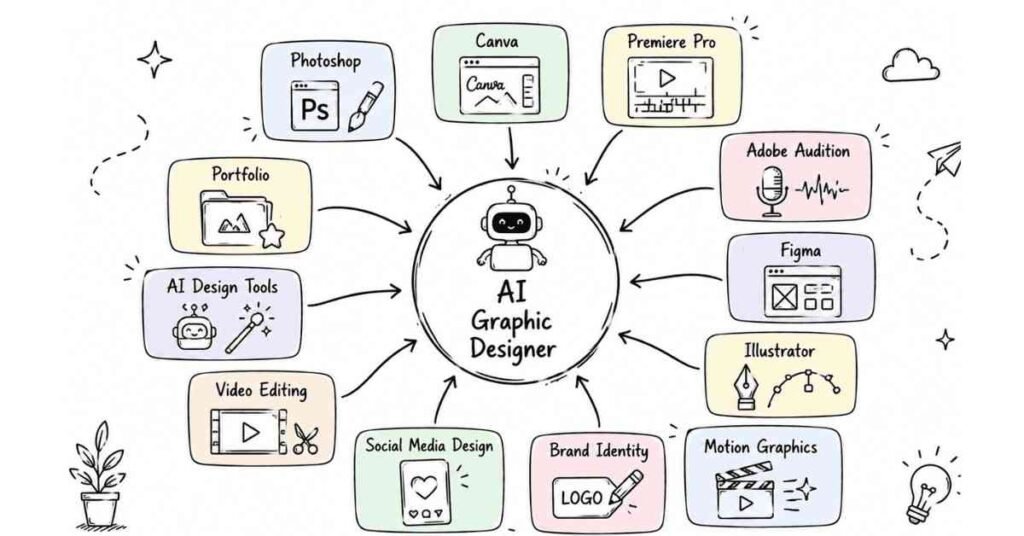AI-Powered Graphic Design Skills Ecosystem