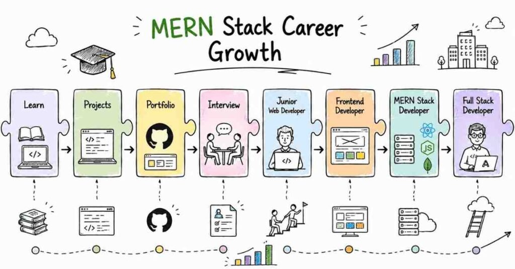 Inspire readers with the career progression after completing the roadmap