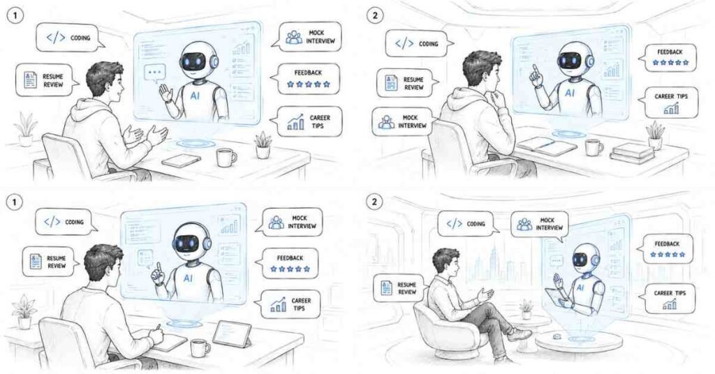 AI powered data science interview preparation with mock interviews and resume review