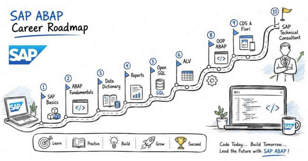 SAP ABAP career roadmap for beginners