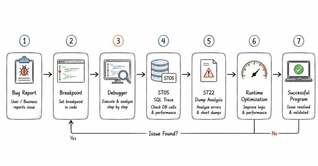 SAP ABAP debugging and performance optimization