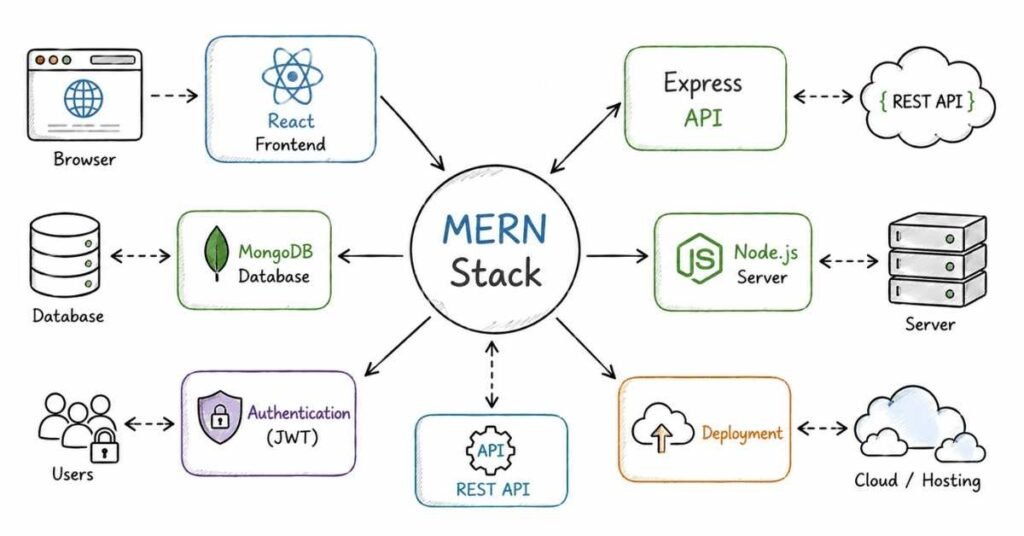 MERN Stack architecture explained