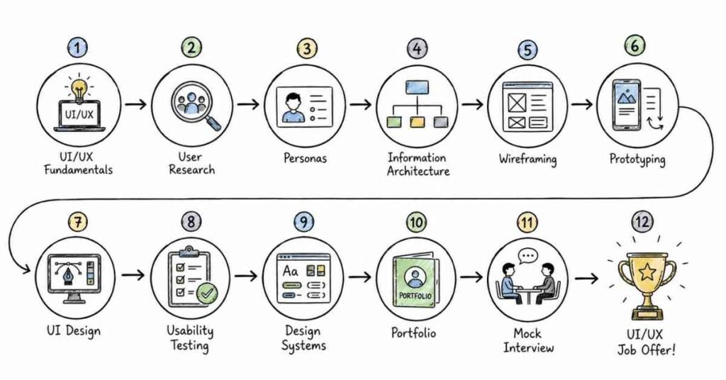 UI UX Designer Career Roadmap 2026