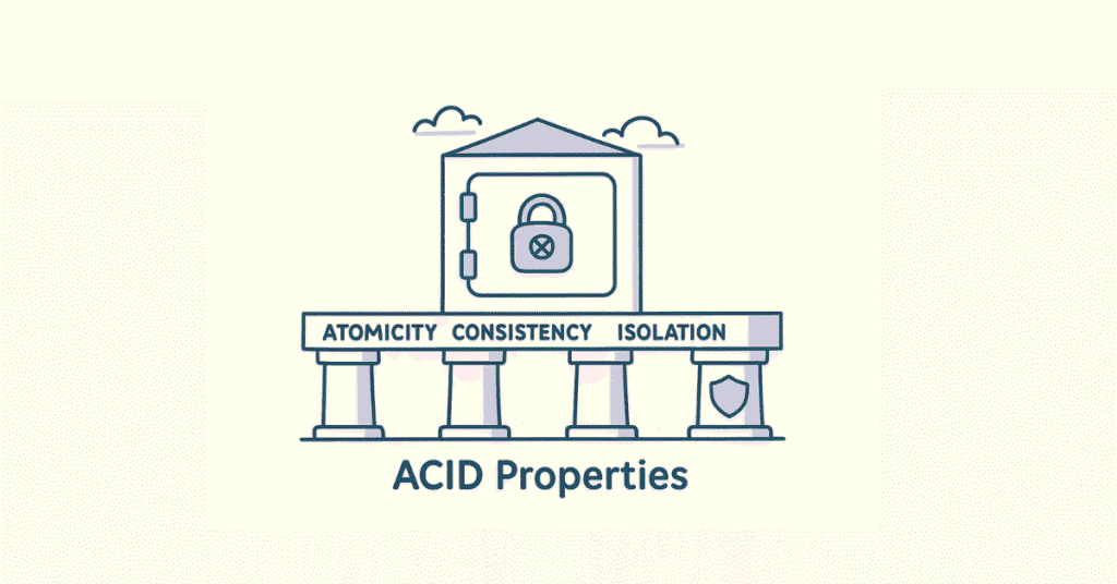 ACID Database Concept Illustration