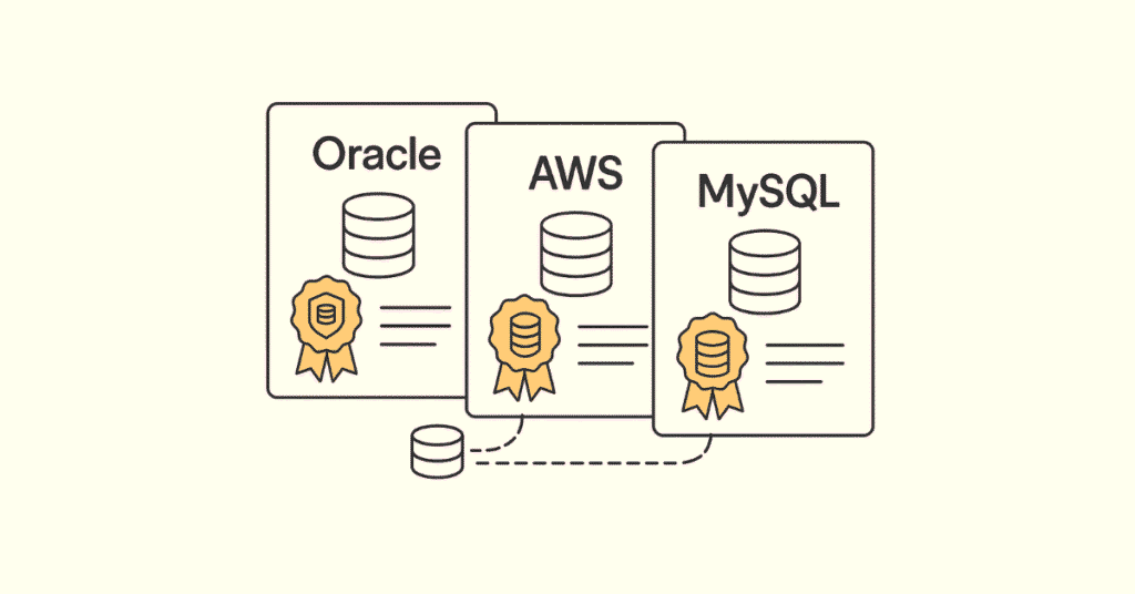 Database Certification Visual