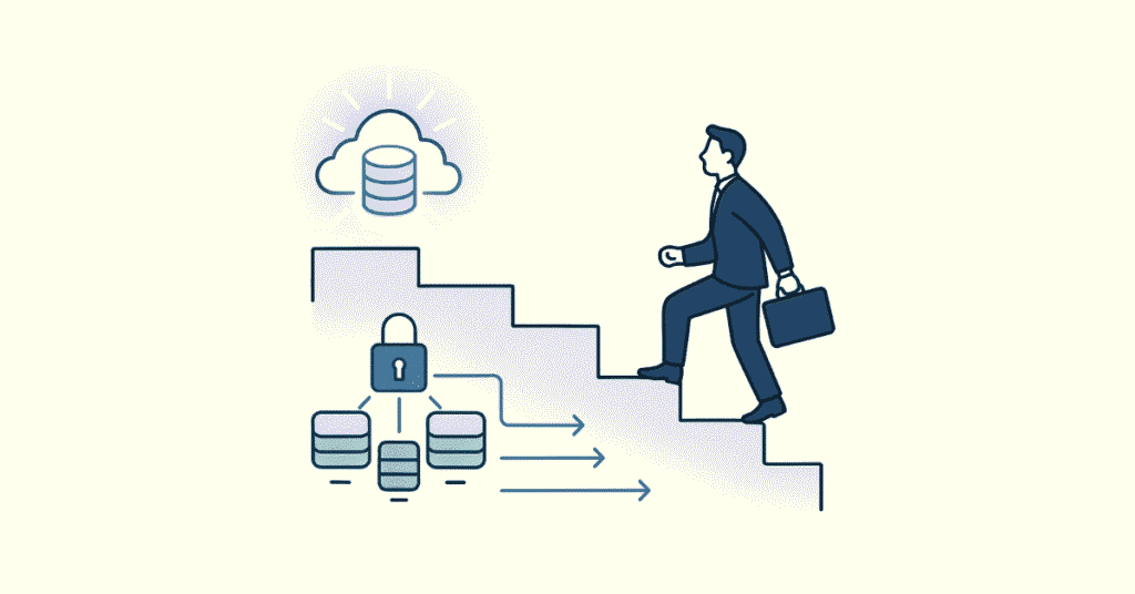 Database Career Growth Visual