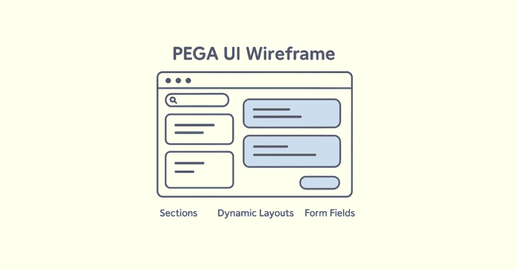 PEGA application wizard concept image