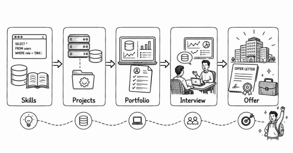 DBA Career Success Workflow