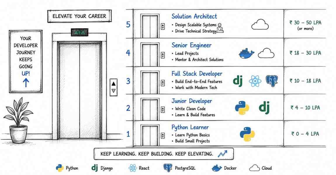 90 Days Python Full Stack Developer Roadmap in 2026