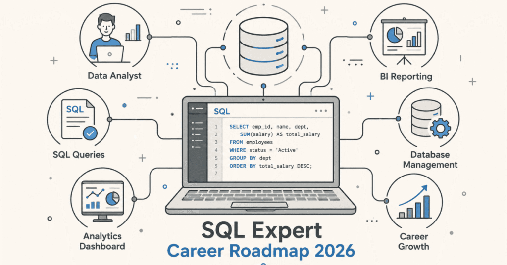 SQL Career Roadmap for Beginners in 2026
