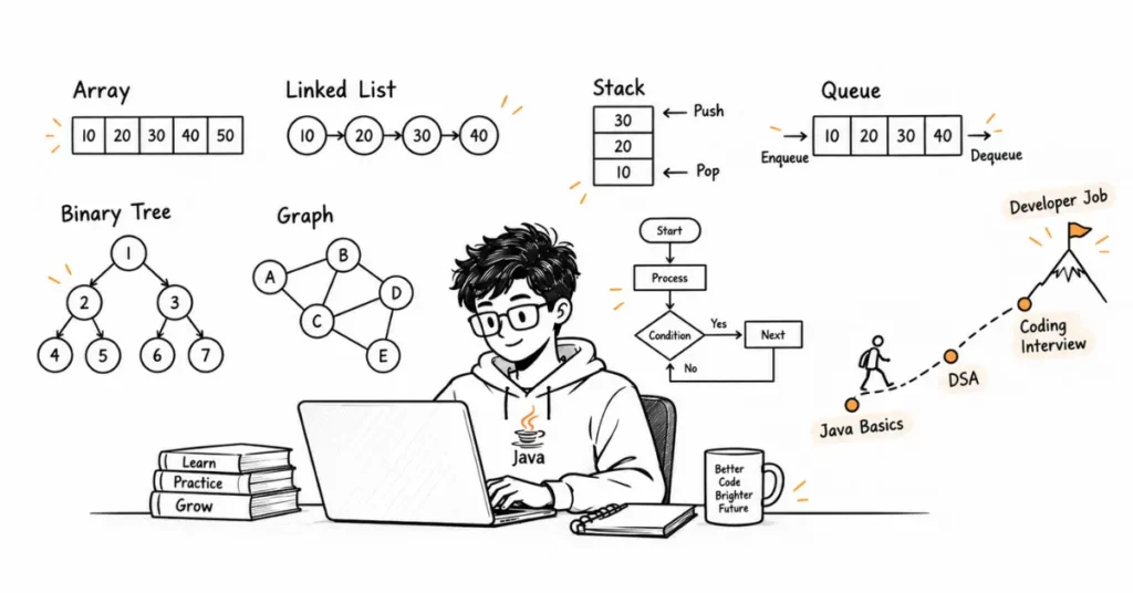 Java DSA developer career guide and learning roadmap | flm | frontlines edutech