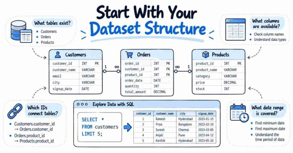 How to use SQL to explore an analytics dataset from data inspection to validation