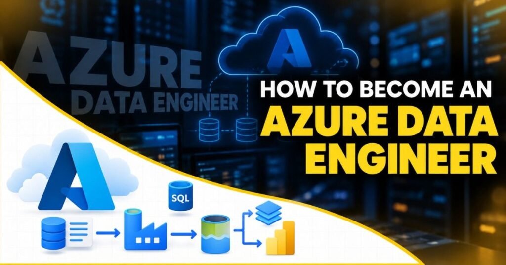 Azure Data Engineer career guide covering SQL, Data Factory, Data Lake, Databricks, projects and interviews. | FLM | FrontlinesEduTech |