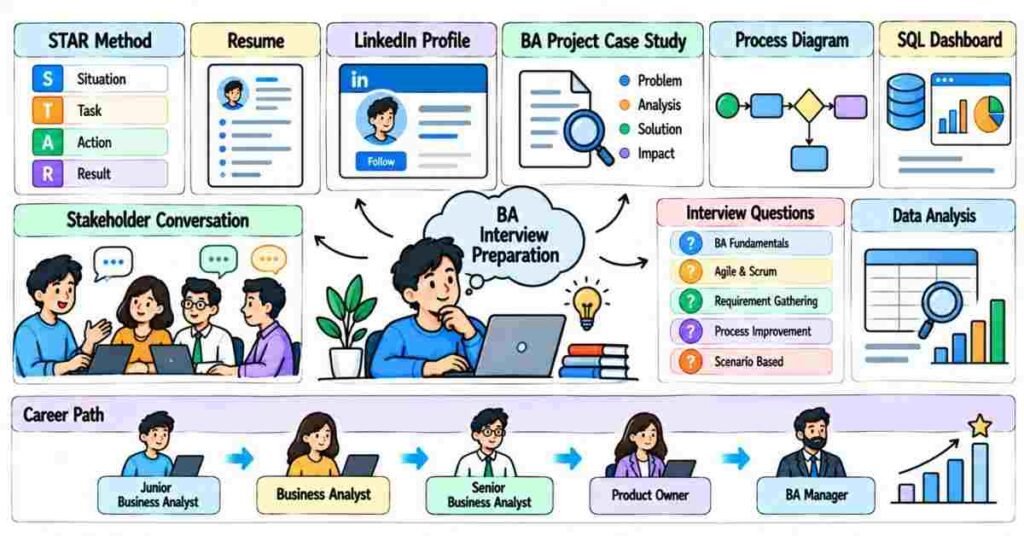 Business Analyst resume behavioral interview and career preparation