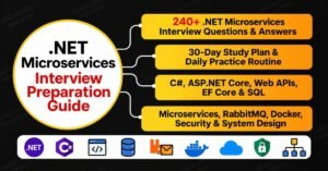.NET Microservices Interview Preparation Guide | flm | frontlines edutech