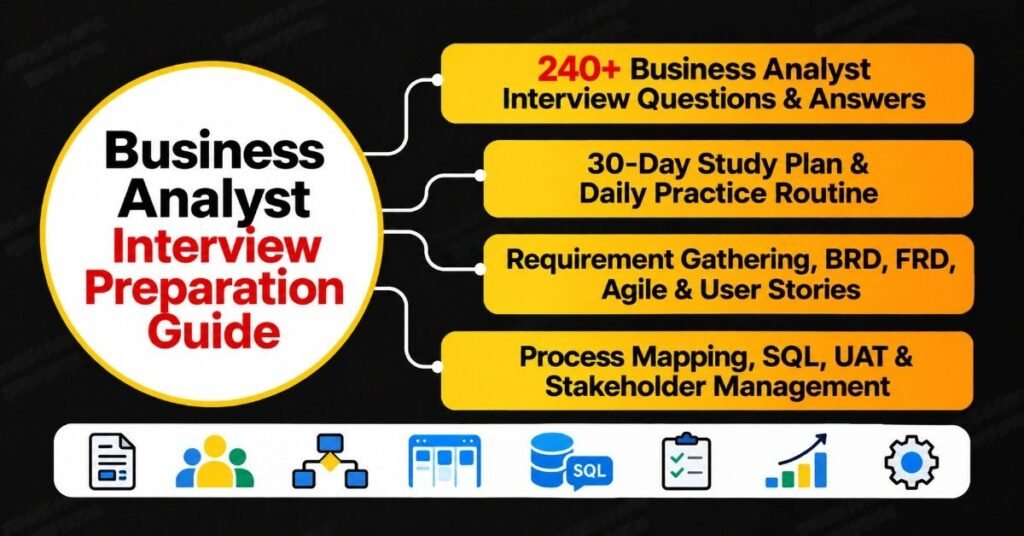 Business Analyst Interview Preparation Guide | flm | frontlines edutech