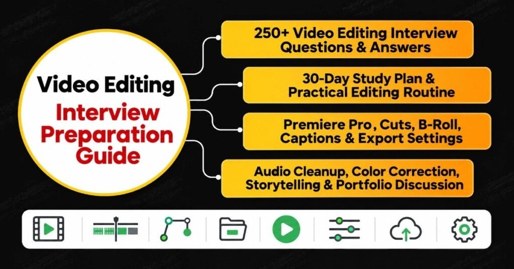 Video Editing Interview Preparation Guide | flm | frontlines edutech